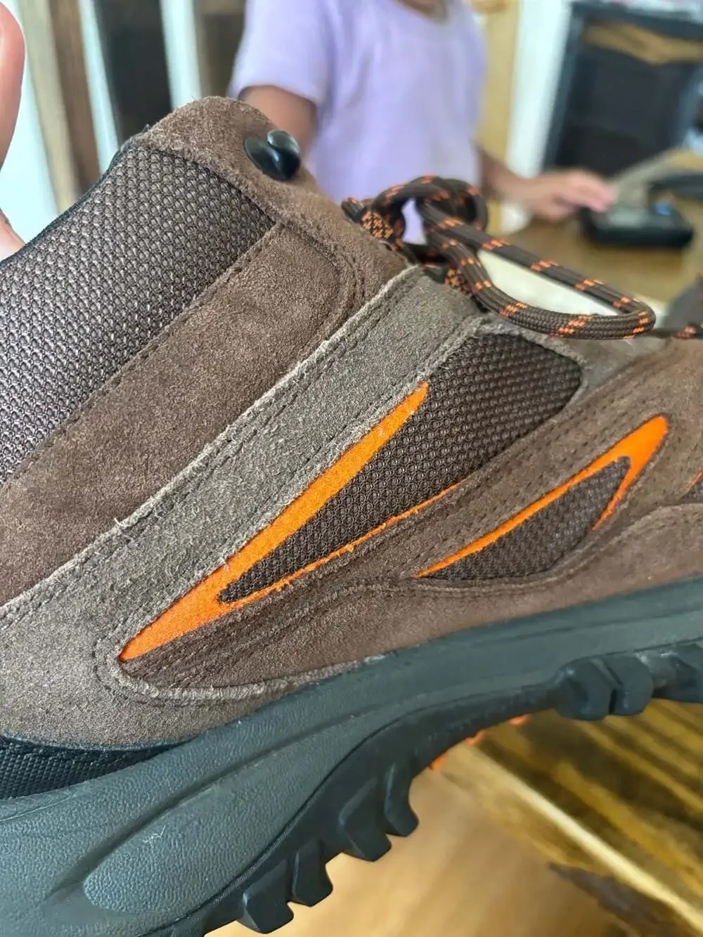 Merrell Phoenix Bluff Mid Waterproof Hiking Boots Dark Brown Men's Size 12